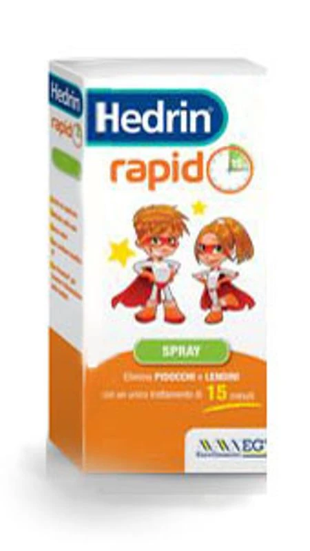 Hedrin Rapid Spray Elimina Pidocchi E Lendini 60ml 1 Hedrin Rapid Spray Elimina Pidocchi E Lendini 60ml