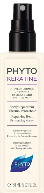 Phyto Phytokératine Spray Riparatore Termoprotettivo Per Capelli Rovinati 150 Ml