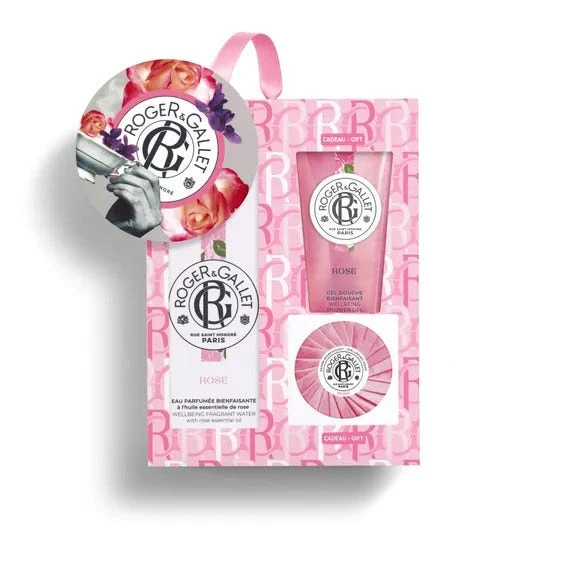 Roger&Gallet Cofanetto Rose Acqua Profumata 100ml + Gel Doccia 50ml + Saponetta 50g 1 Roger&Gallet Cofanetto Rose Acqua Profumata 100ml + Gel Doccia 50ml + Saponetta 50g