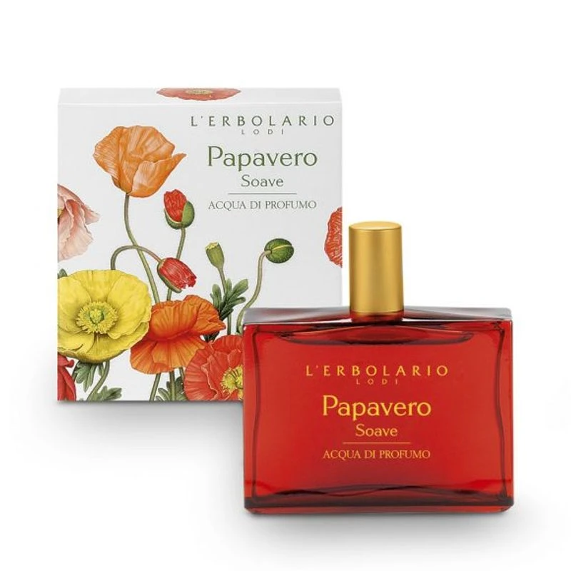 L'erbolario Papavero Soave Acqua Di Profumo 50ml 1 L'erbolario Papavero Soave Acqua Di Profumo 50ml