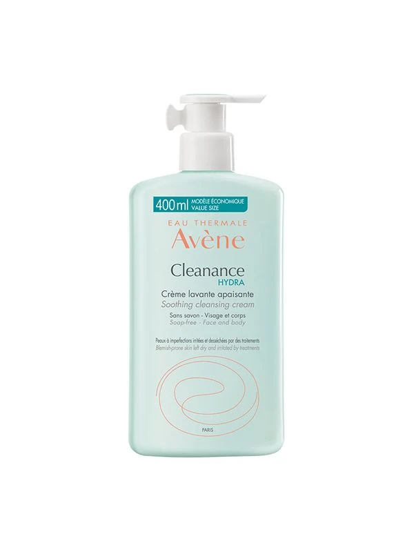 Avène Avene Cleanance Hydra Crema Detergente Lenitiva 400ml 1 Avène Avene Cleanance Hydra Crema Detergente Lenitiva 400ml
