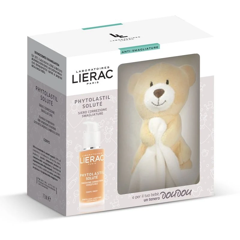 Lierac Phytolastil Solutè Siero Correzione Smagliature 75ml +IN OMAGGIO Doudou Orsetto 1 Lierac Phytolastil Solutè Siero Correzione Smagliature 75ml +IN OMAGGIO Doudou Orsetto