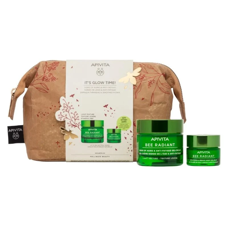 Apivita Pro Bee Radiant Set Crema Giorno Anti-age 50ml + Gel-balsamo Notte Levigante 15ml 1 Apivita Pro Bee Radiant Set Crema Giorno Anti-age 50ml + Gel-balsamo Notte Levigante 15ml