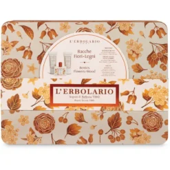 L'Erbolario Segreti Di Bellezza Trio Bacche Fiori Legni Profumo 50ml + Bagnoschiuma 100ml + Crema Fl