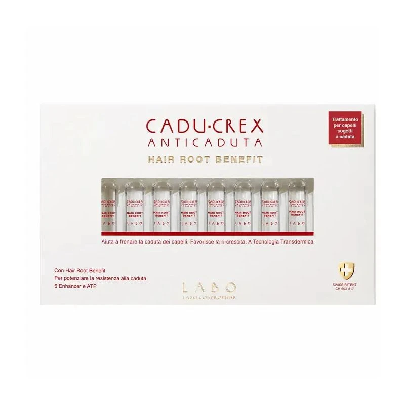 Cadu-Crex Anticaduta Hair Root Benefit Caduta Iniziale Donna 20 Fiale 1 Cadu-Crex Anticaduta Hair Root Benefit Caduta Iniziale Donna 20 Fiale