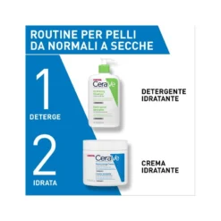 CeraVe Crema Corpo Idratante Pelle Molto Secca 454 G -Ottimale Infermieristica Negozio cerave crema idratante per pelli secche di viso e corpo 454g 8 1665657446