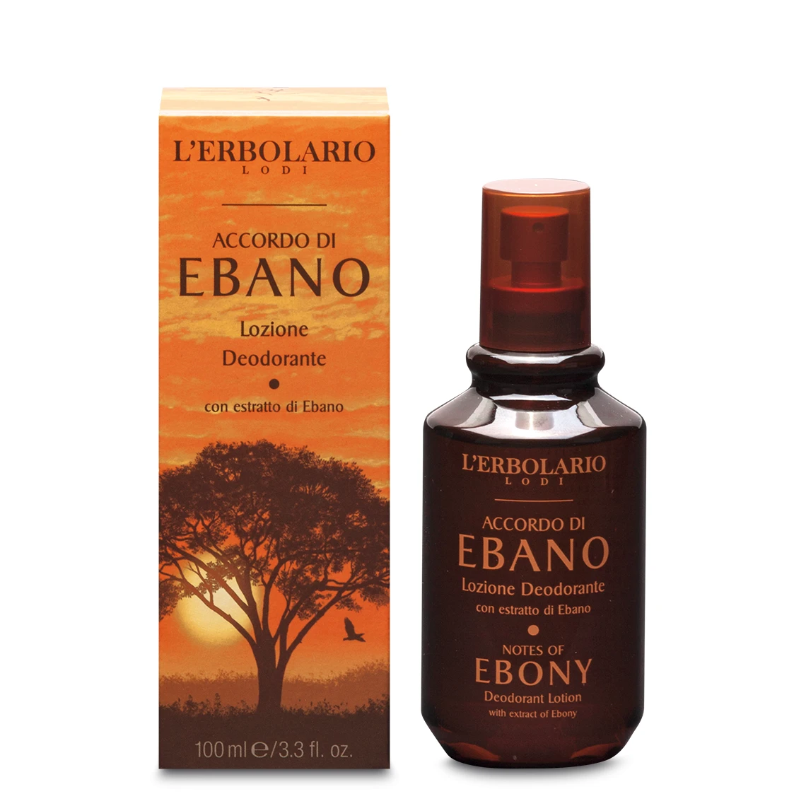 L'Erbolario Lozione Deodorante Accordo Di Ebano 100ml 1 L'Erbolario Lozione Deodorante Accordo Di Ebano 100ml