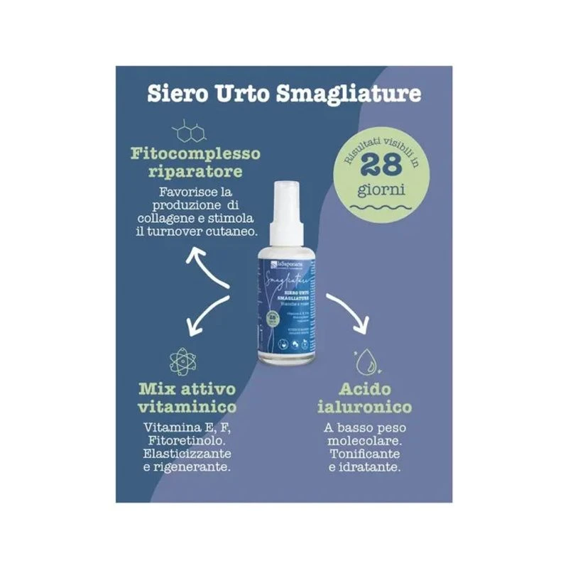 La Saponaria Siero Urto Smagliature 100ml 3 La Saponaria Siero Urto Smagliature 100ml - immagine 3