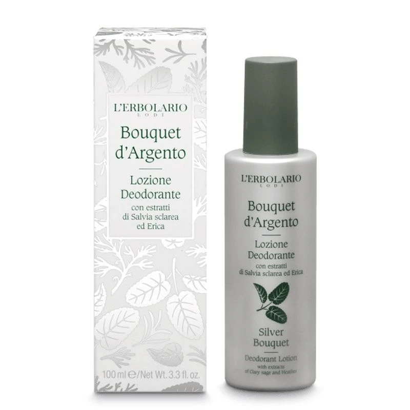 L'erbolario Bouquet D'Argento Lozione Deodorante 100ml 1 L'erbolario Bouquet D'Argento Lozione Deodorante 100ml