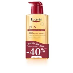 Eucerin PH5 Olio Detergente Doccia Bipack 2x400ml