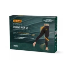 Guam Softouch Leggings Shape-Up Riduce La Cellulite E Migliora Il Microcircolo Colore Nero L-XL