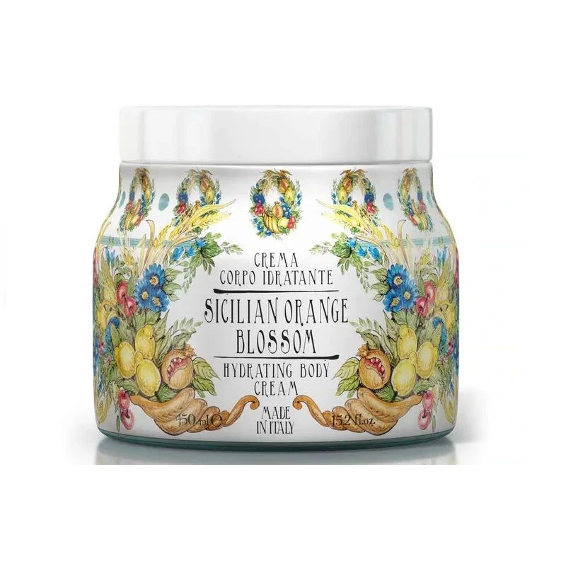 Le Maioliche Crema Corpo Idratante Sicilian Orange Blossom 450ml 1 Le Maioliche Crema Corpo Idratante Sicilian Orange Blossom 450ml