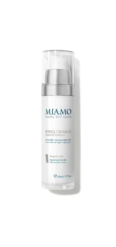 Miamo Retinol 1% Crema Notte Anti-rughe Rigenerante 50ml 1 Miamo Retinol 1% Crema Notte Anti-rughe Rigenerante 50ml