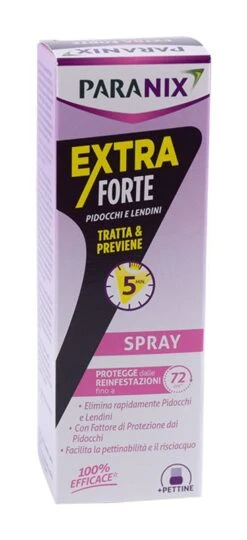 Paranix Spray Extra Forte Tratta E Previene Pidocchi E Lendini 100ml