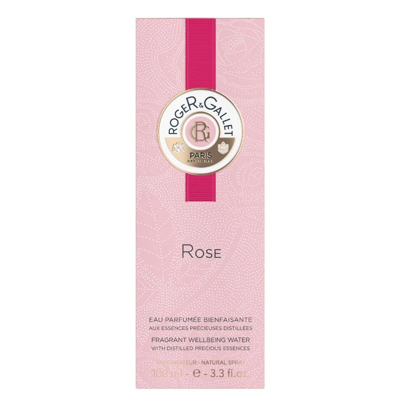 Roger & Gallet Rose Acqua Profumata Di Benessere 100ml 2 Roger & Gallet Rose Acqua Profumata Di Benessere 100ml - immagine 2