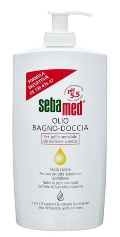 SebaMed Olio Bagno-doccia PH 5.5 Per Pelle Sensibile Da Normale A Secca 500ml