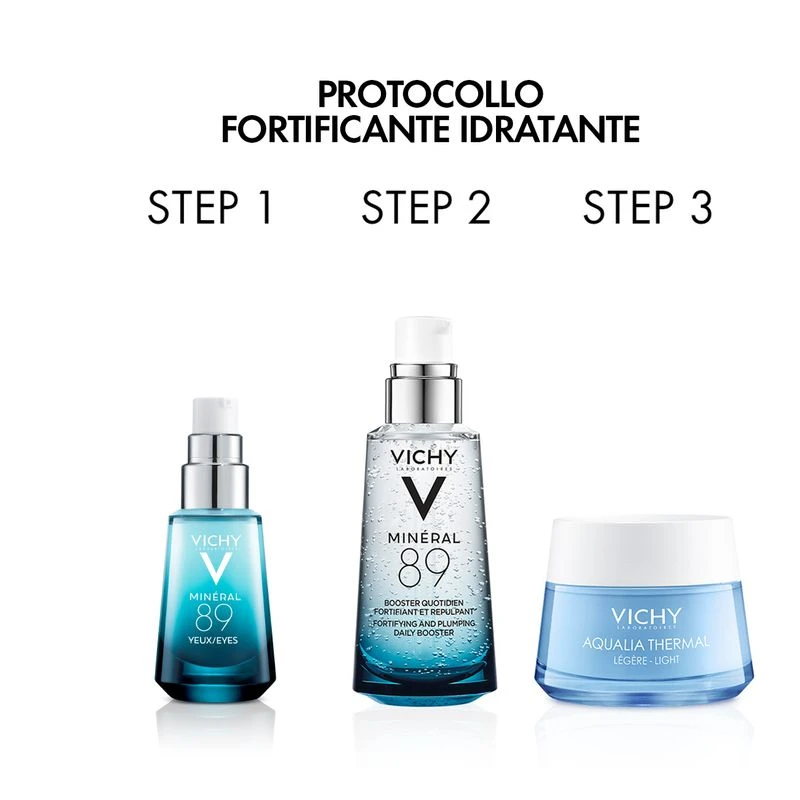 Vichy Mineral 89 Booster Quotidiano Fortificante E Rimpolpante Con Acido Ialuronico 75 Ml 7 Vichy Mineral 89 Booster Quotidiano Fortificante E Rimpolpante Con Acido Ialuronico 75 Ml - immagine 7