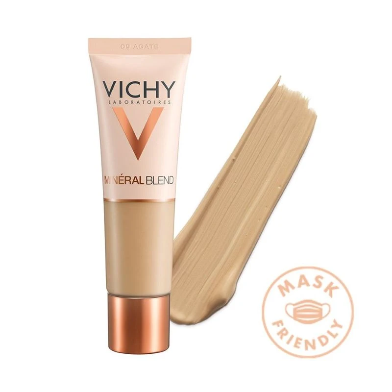 Vichy MinéralBlend Fondotinta Idratante - 09 AGATE 30 Ml 1 Vichy MinéralBlend Fondotinta Idratante - 09 AGATE 30 Ml